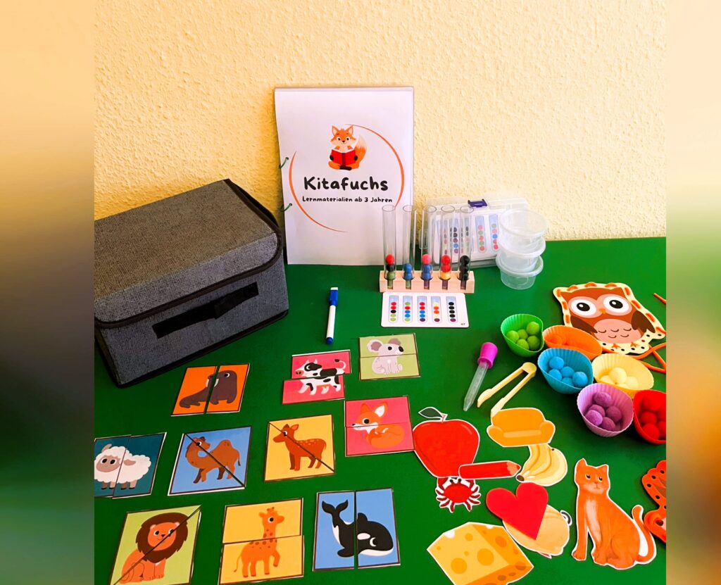Kitafuchs Lernbuch mit Starter- Box